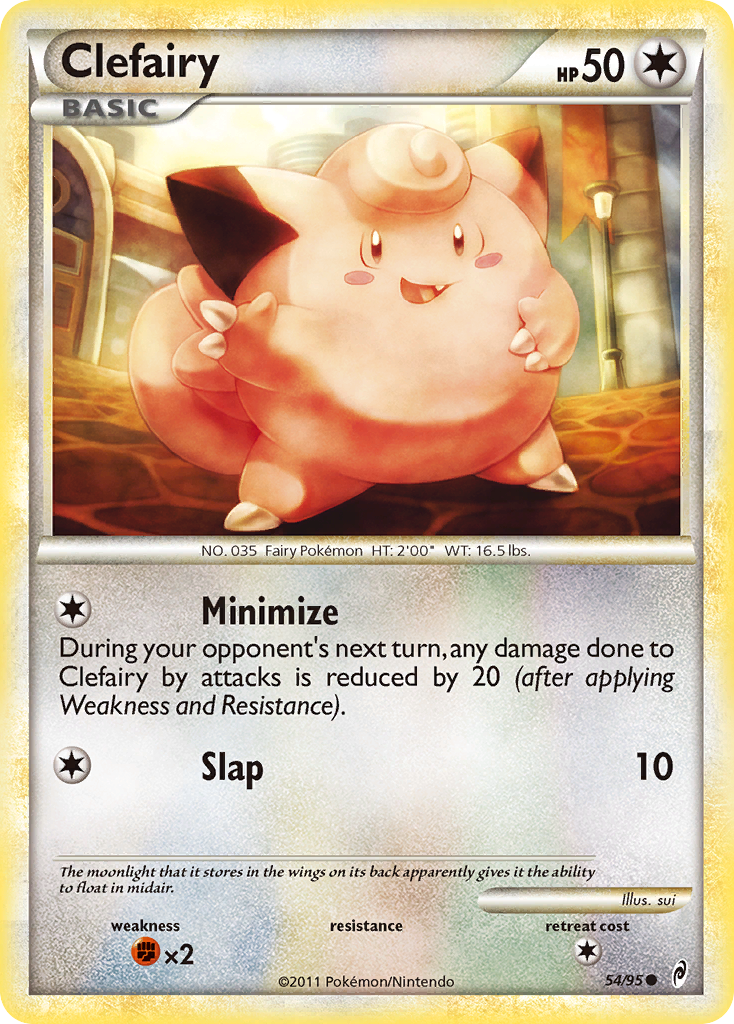 Clefairy (54/95) [HeartGold & SoulSilver: Call of Legends] | Rock City Comics