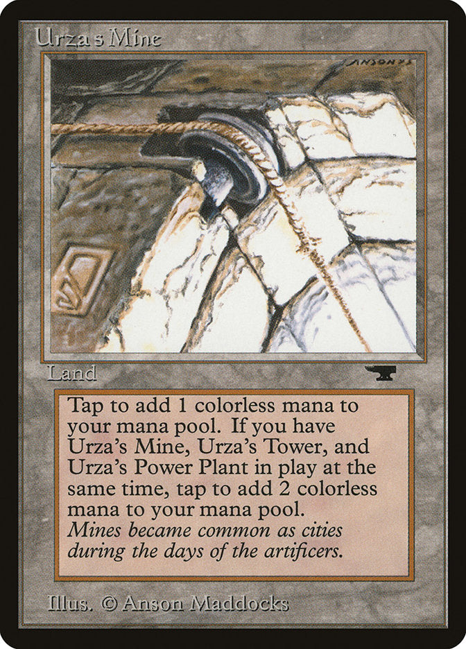 Urza's Mine (Pulley Embedded in Stone) [Antiquities] | Rock City Comics