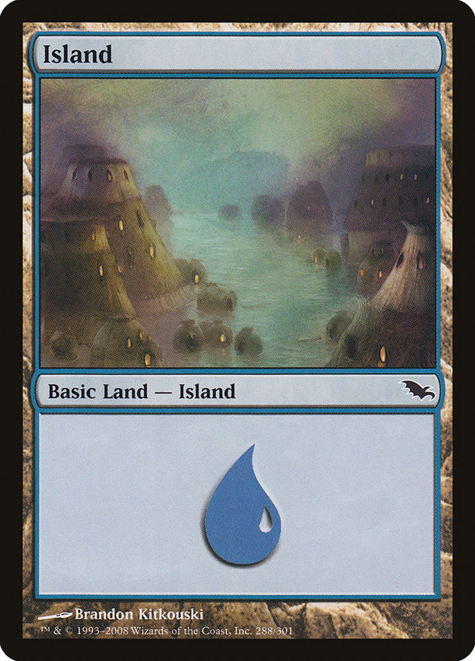 Island (288) [Shadowmoor] | Rock City Comics