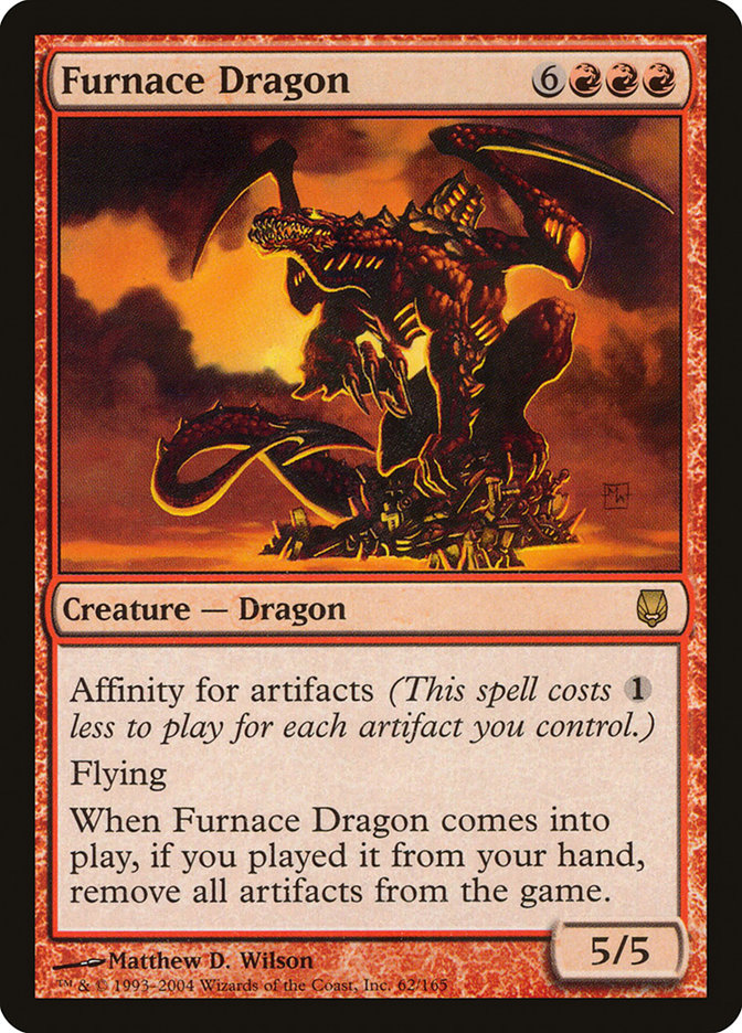 Furnace Dragon [Darksteel] | Rock City Comics