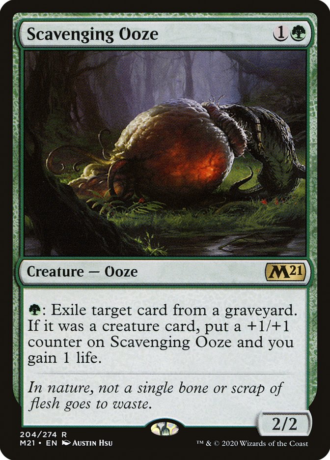 Scavenging Ooze [Core Set 2021] | Rock City Comics