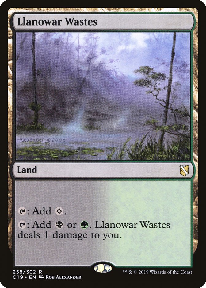 Llanowar Wastes [Commander 2019] | Rock City Comics