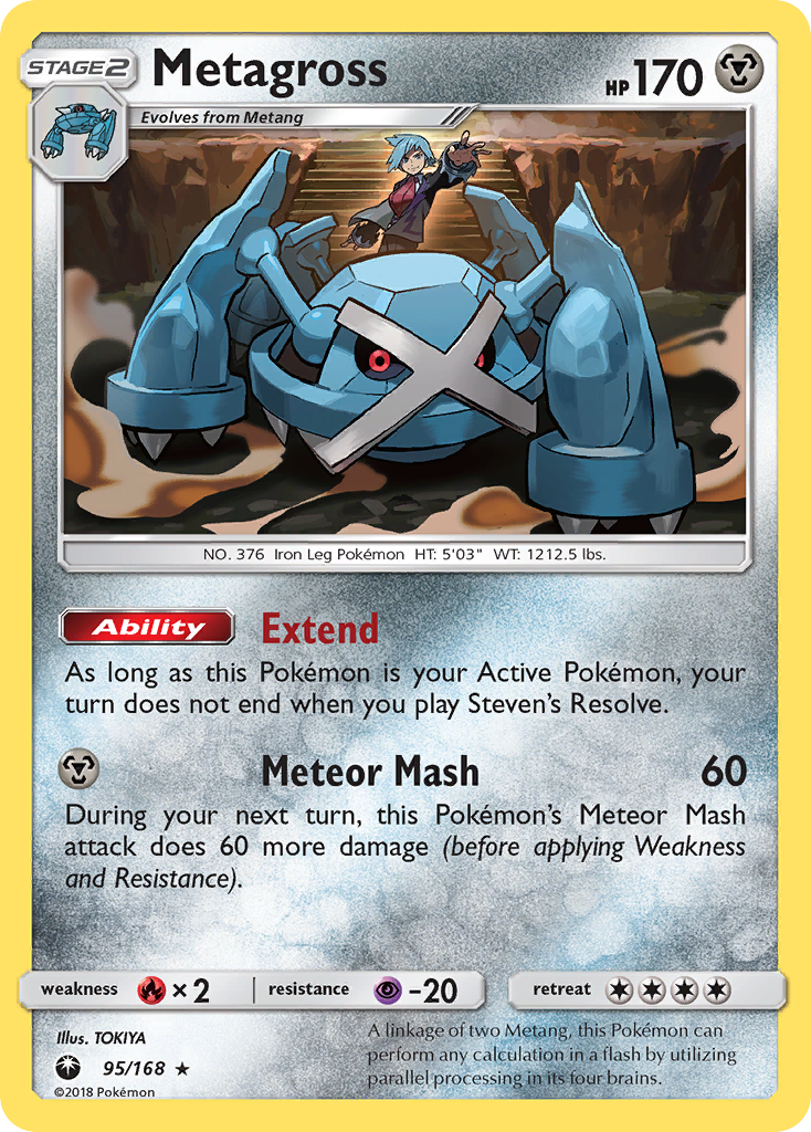 Metagross (95/168) [Sun & Moon: Celestial Storm] | Rock City Comics