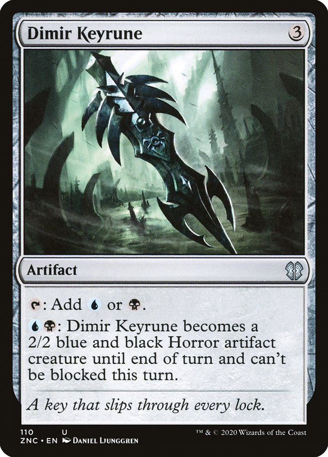 Dimir Keyrune [Zendikar Rising Commander] | Rock City Comics