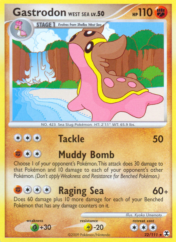 Gastrodon West Sea (22/111) [Platinum: Rising Rivals] | Rock City Comics