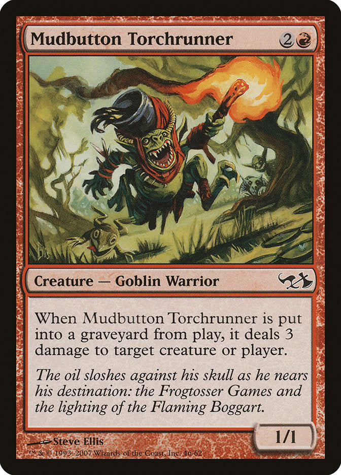 Mudbutton Torchrunner [Duel Decks: Elves vs. Goblins] | Rock City Comics