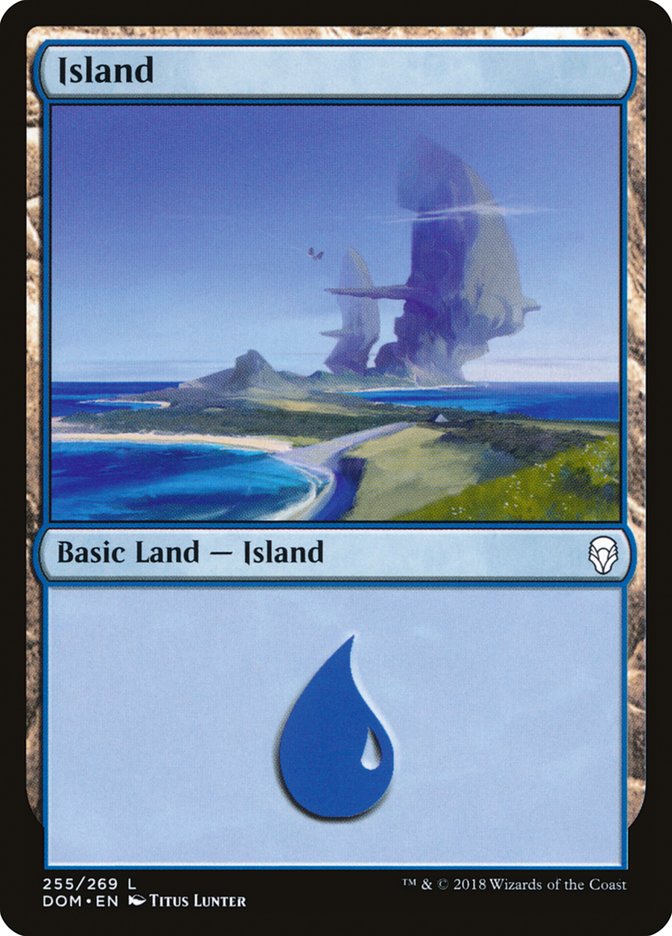 Island (255) [Dominaria] | Rock City Comics