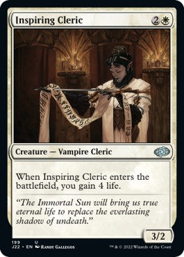 Inspiring Cleric [Jumpstart 2022] | Rock City Comics
