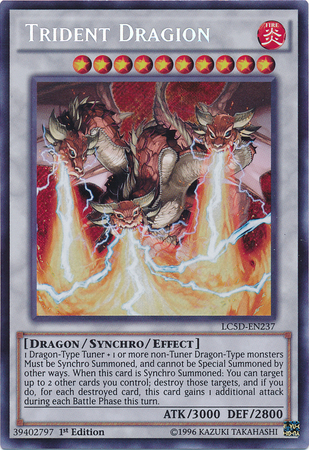 Trident Dragion [LC5D-EN237] Secret Rare | Rock City Comics