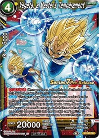 Vegeta, a Master's Temperament (Alt Art) [P-137] | Rock City Comics