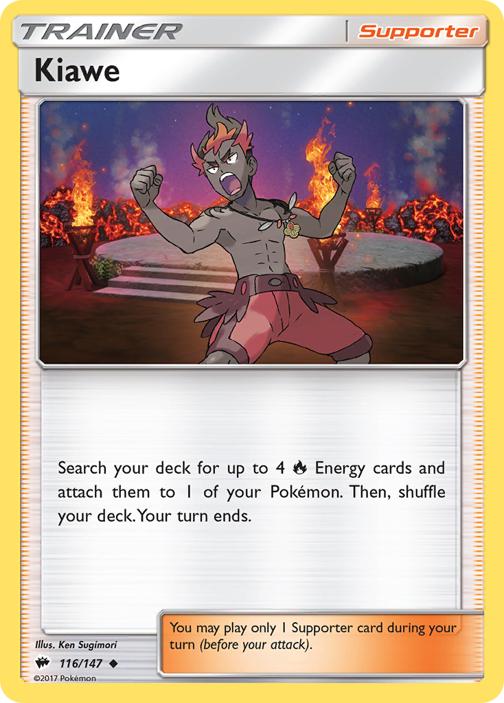 Kiawe (116/147) [Sun & Moon: Burning Shadows] | Rock City Comics