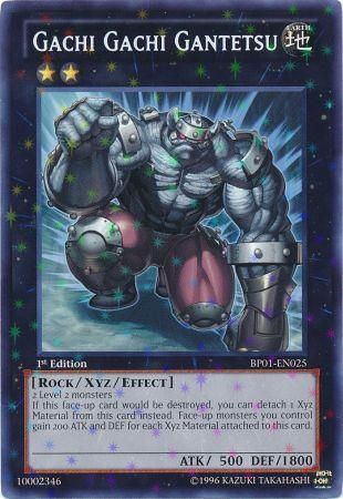 Gachi Gachi Gantetsu [BP01-EN025] Starfoil Rare | Rock City Comics