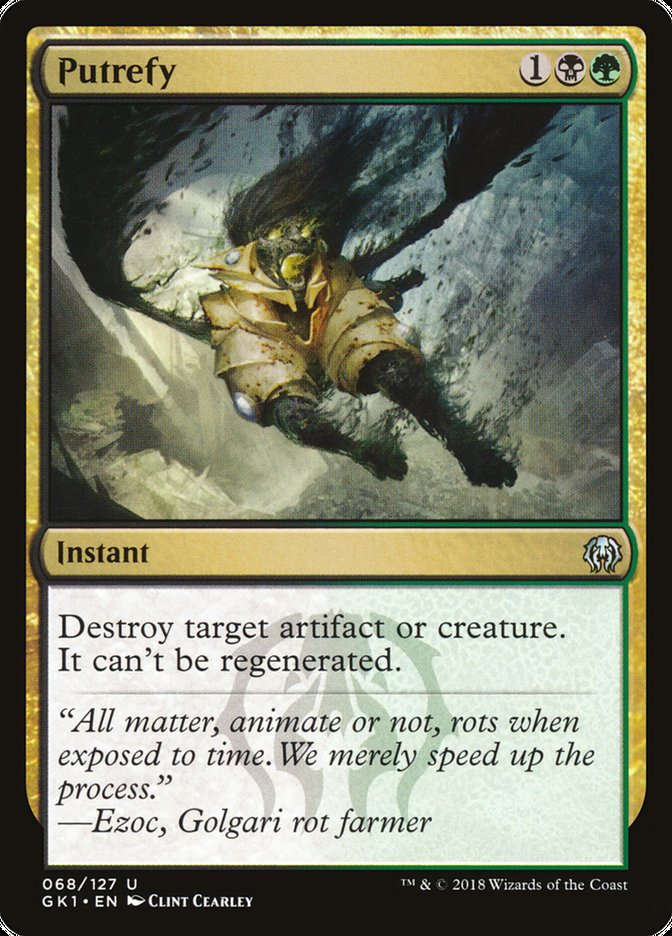 Putrefy [Guilds of Ravnica Guild Kit] | Rock City Comics