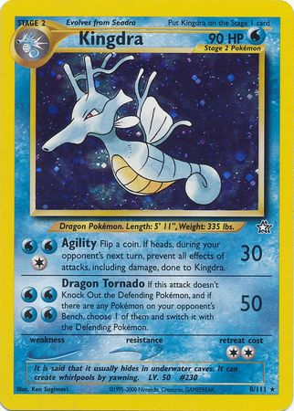 Kingdra (8/111) [Neo Genesis Unlimited] | Rock City Comics