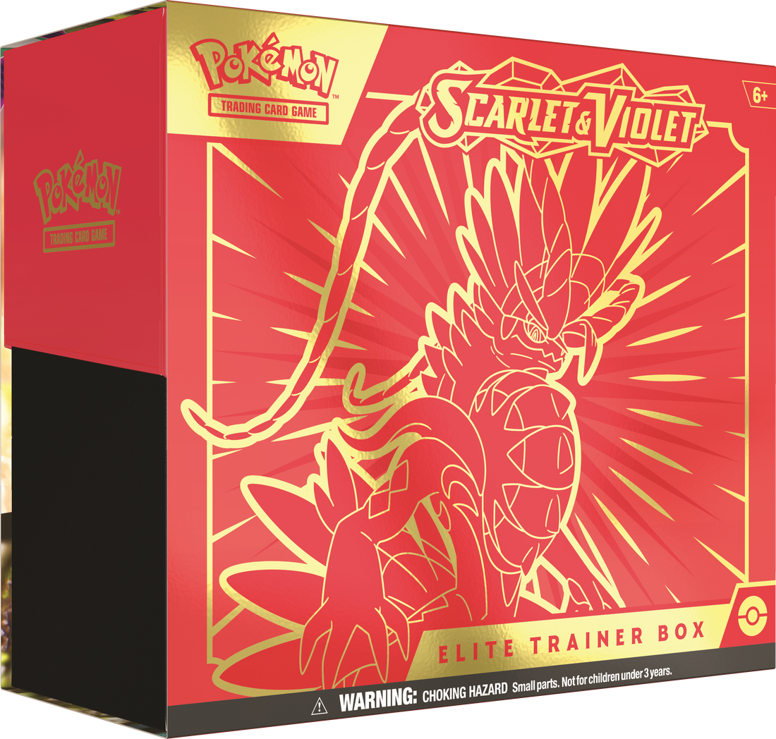 Scarlet & Violet - Elite Trainer Box (Koraidon) | Rock City Comics