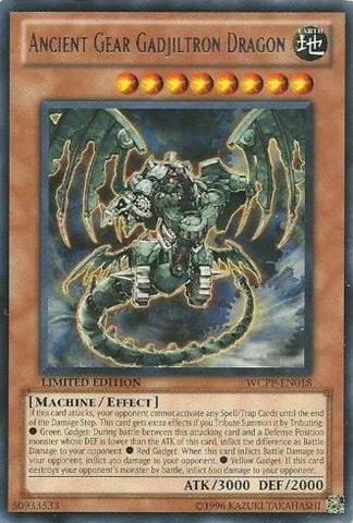 Ancient Gear Gadjiltron Dragon [WCPP-EN018] Rare | Rock City Comics