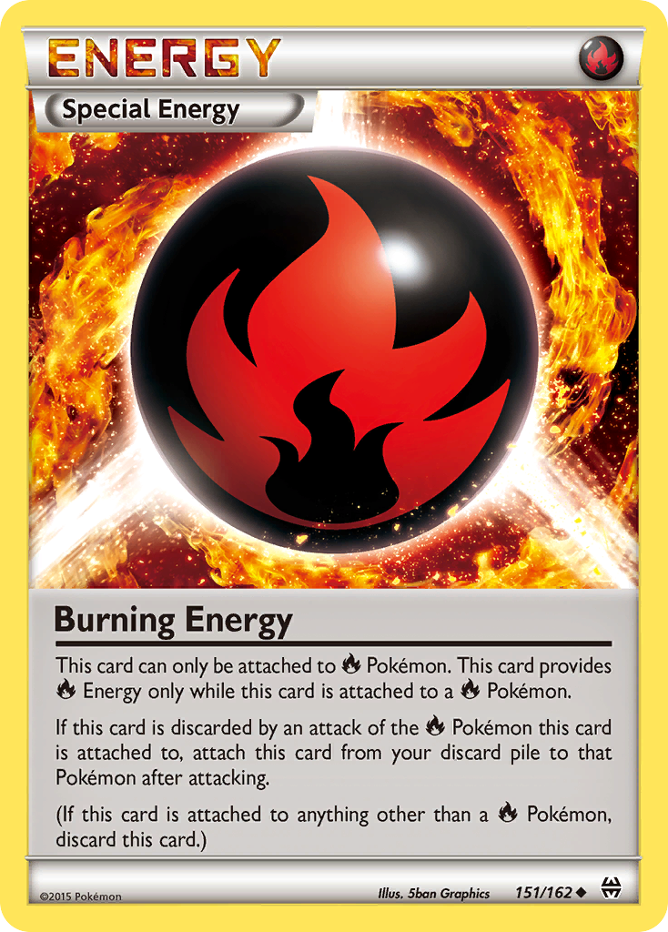 Burning Energy (151/162) [XY: BREAKthrough] | Rock City Comics