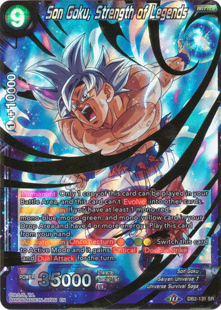 Son Goku, Strength of Legends [DB2-131] | Rock City Comics