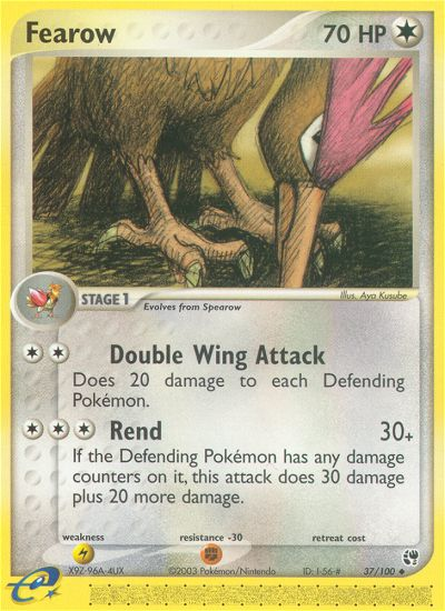 Fearow (37/100) [EX: Sandstorm] | Rock City Comics