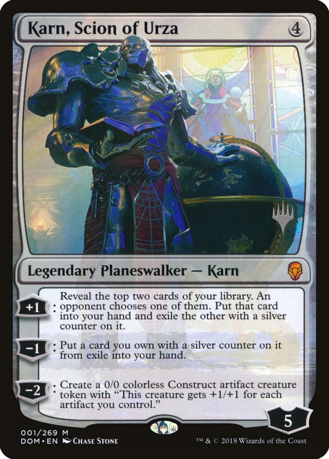 Karn, Scion of Urza (Promo Pack) [Dominaria Promos] | Rock City Comics