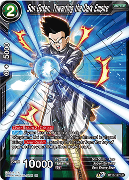 Son Goten, Thwarting the Dark Empire (Uncommon) [BT13-127] | Rock City Comics