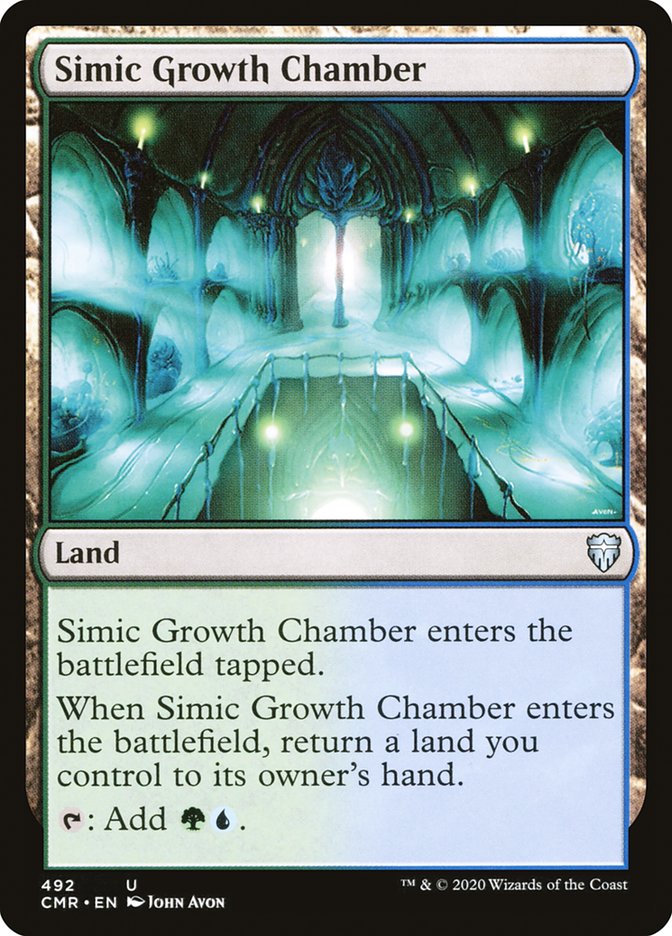 Simic Growth Chamber [Commander Legends] | Rock City Comics