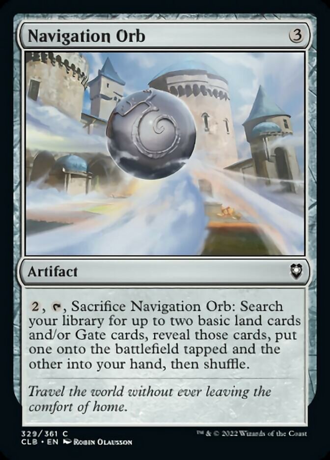 Navigation Orb [Commander Legends: Battle for Baldur's Gate] | Rock City Comics