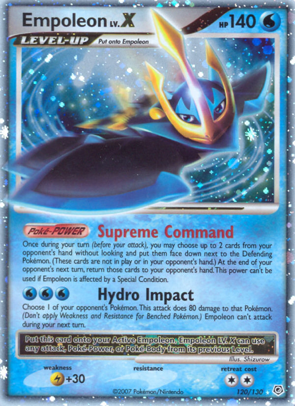 Empoleon LV.X (120/130) [Diamond & Pearl: Base Set] | Rock City Comics