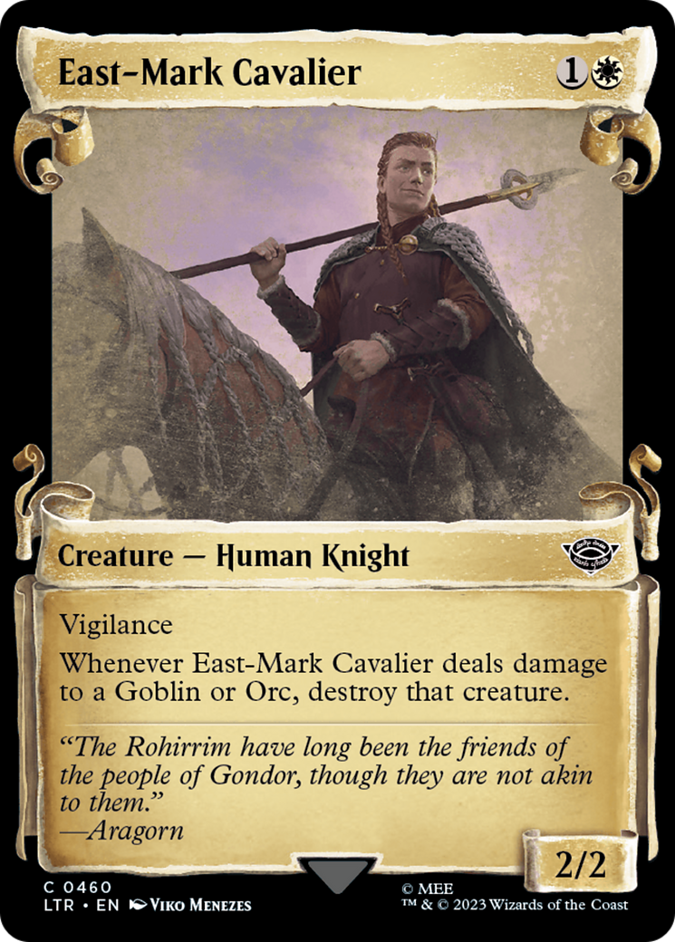 East-Mark Cavalier [The Lord of the Rings: Tales of Middle-Earth Showcase Scrolls] | Rock City Comics