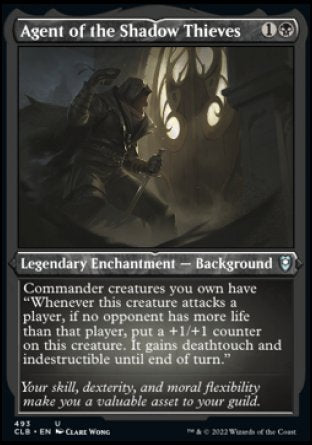 Agent of the Shadow Thieves (Foil Etched) [Commander Legends: Battle for Baldur's Gate] | Rock City Comics