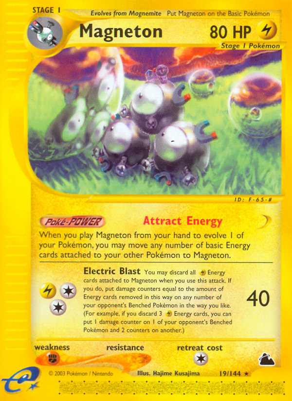 Magneton (19/144) [Skyridge] | Rock City Comics