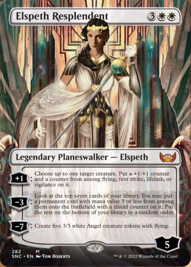 Elspeth Resplendent (Borderless) [Streets of New Capenna] | Rock City Comics