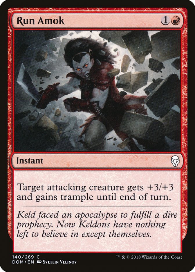Run Amok [Dominaria] | Rock City Comics