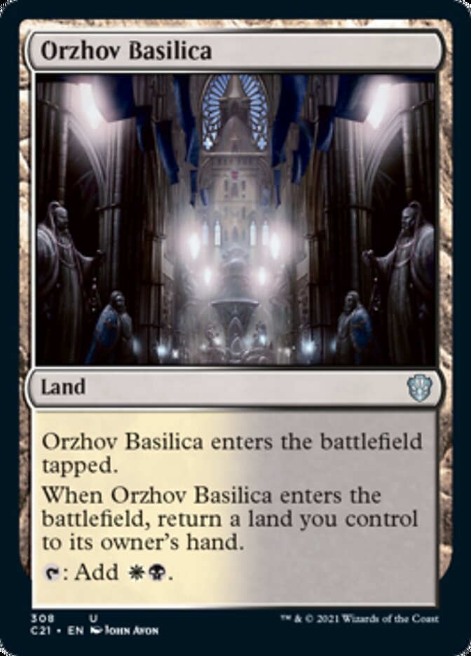 Orzhov Basilica [Commander 2021] | Rock City Comics
