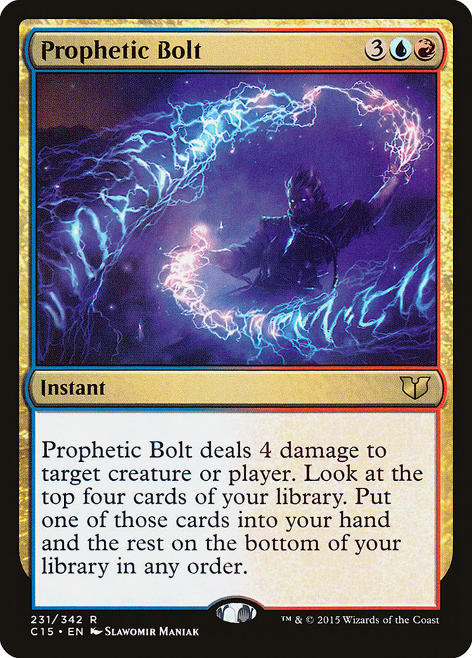 Prophetic Bolt [Commander 2015] | Rock City Comics