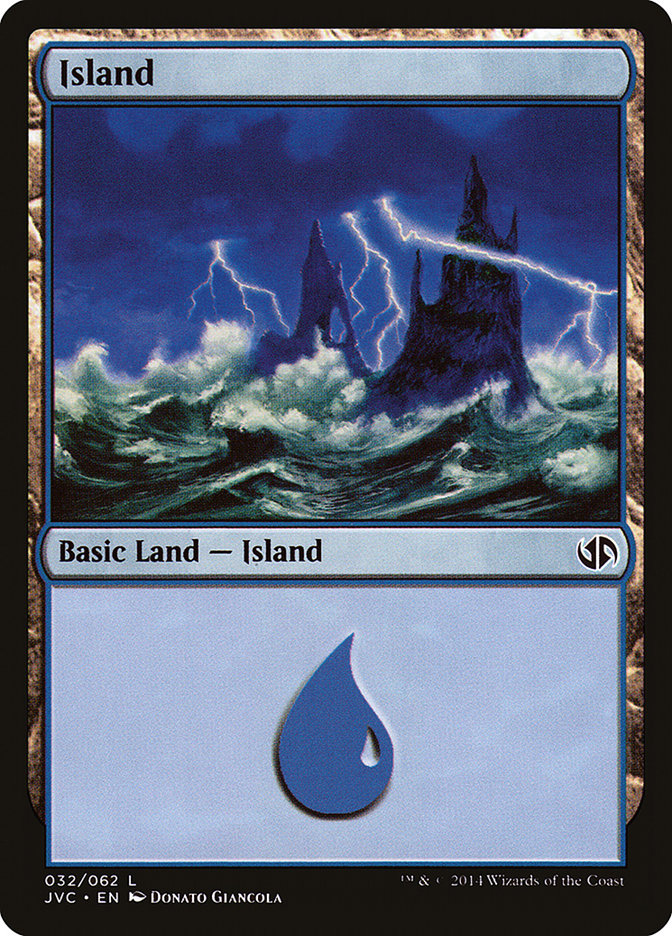 Island (32) [Duel Decks Anthology] | Rock City Comics