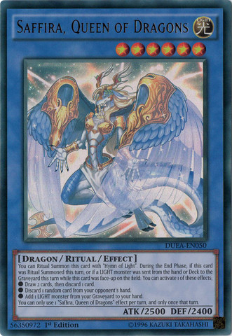 Saffira, Queen of Dragons [DUEA-EN050] Ultra Rare | Rock City Comics