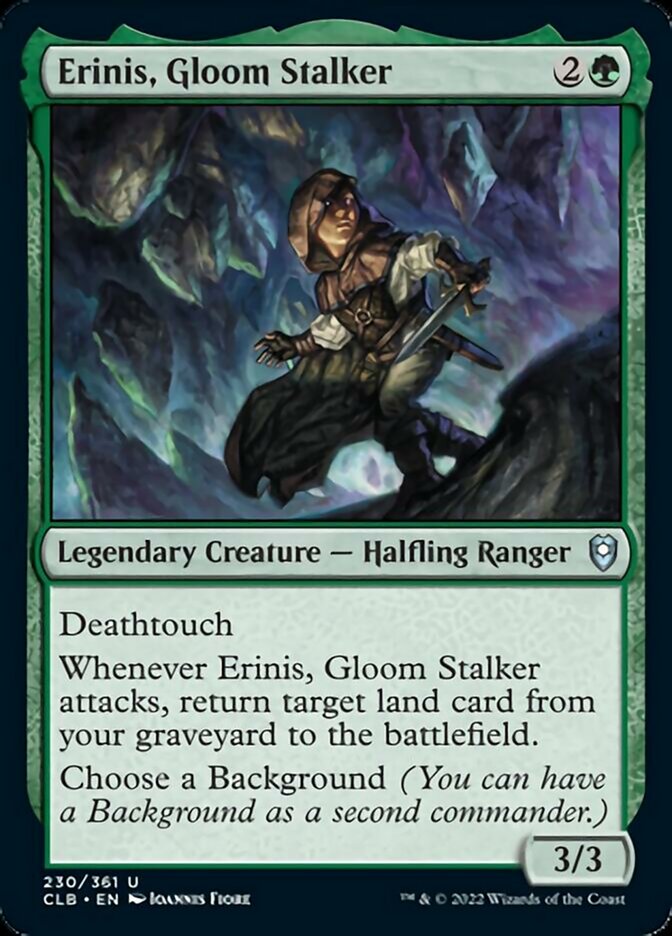 Erinis, Gloom Stalker [Commander Legends: Battle for Baldur's Gate] | Rock City Comics