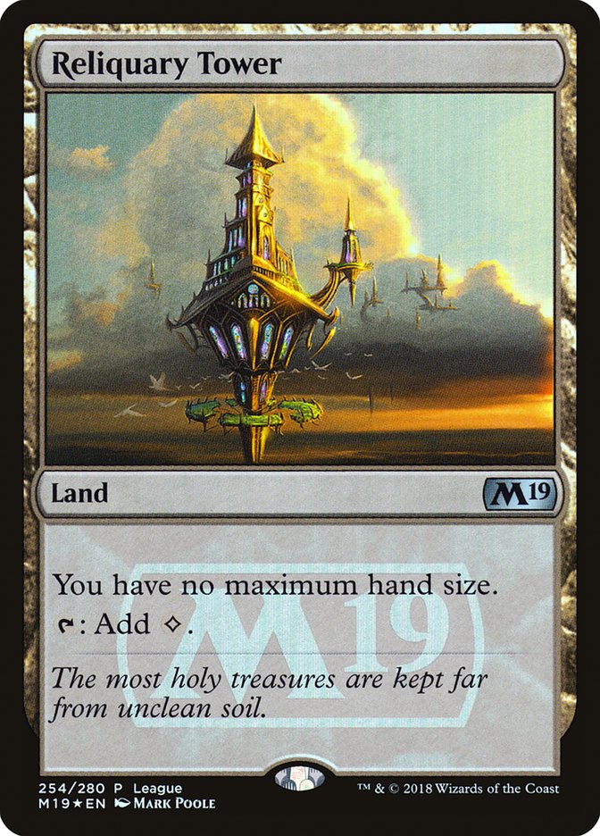 Reliquary Tower (League) [Core Set 2019 Promos] | Rock City Comics