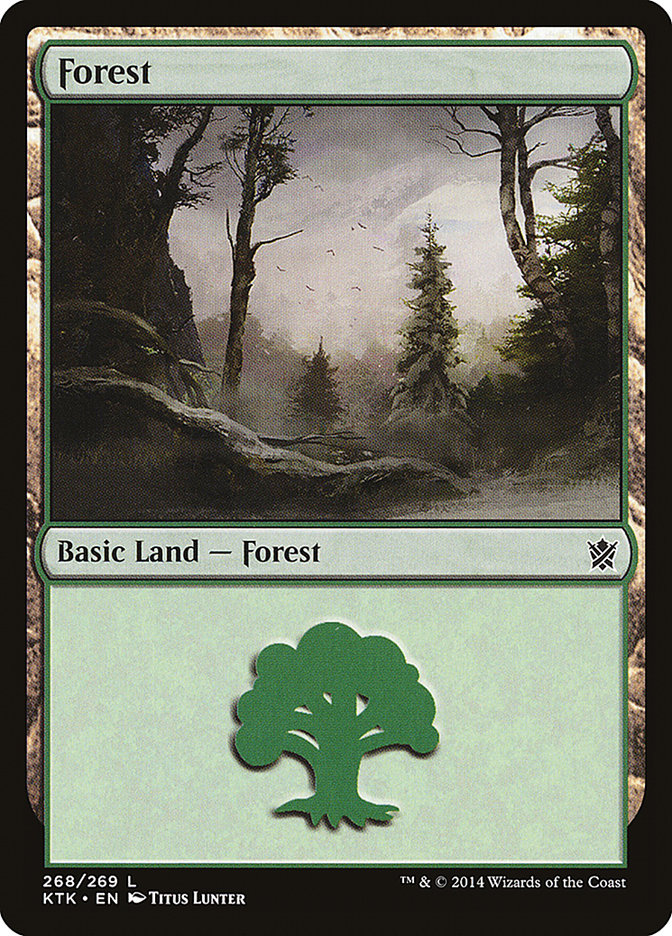 Forest (268) [Khans of Tarkir] | Rock City Comics