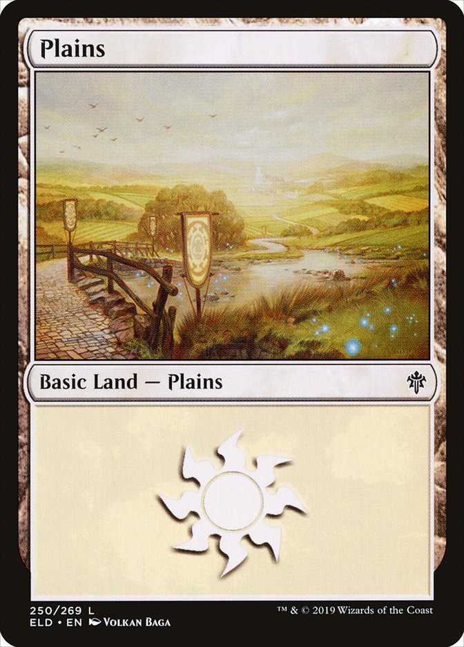 Plains (250) [Throne of Eldraine] | Rock City Comics