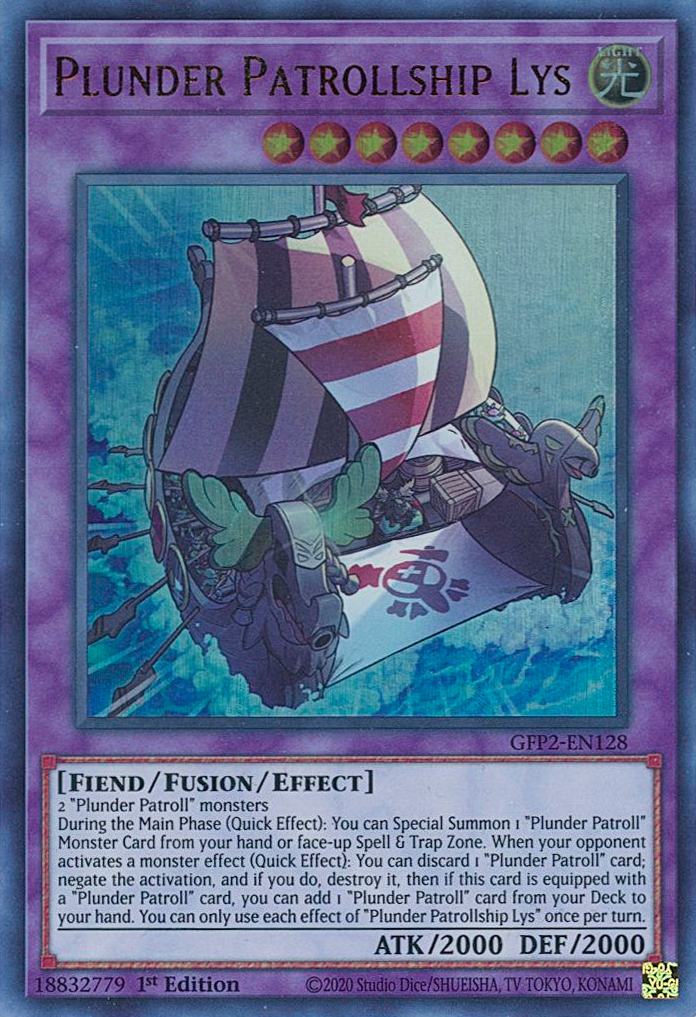 Plunder Patrollship Lys [GFP2-EN128] Ultra Rare | Rock City Comics