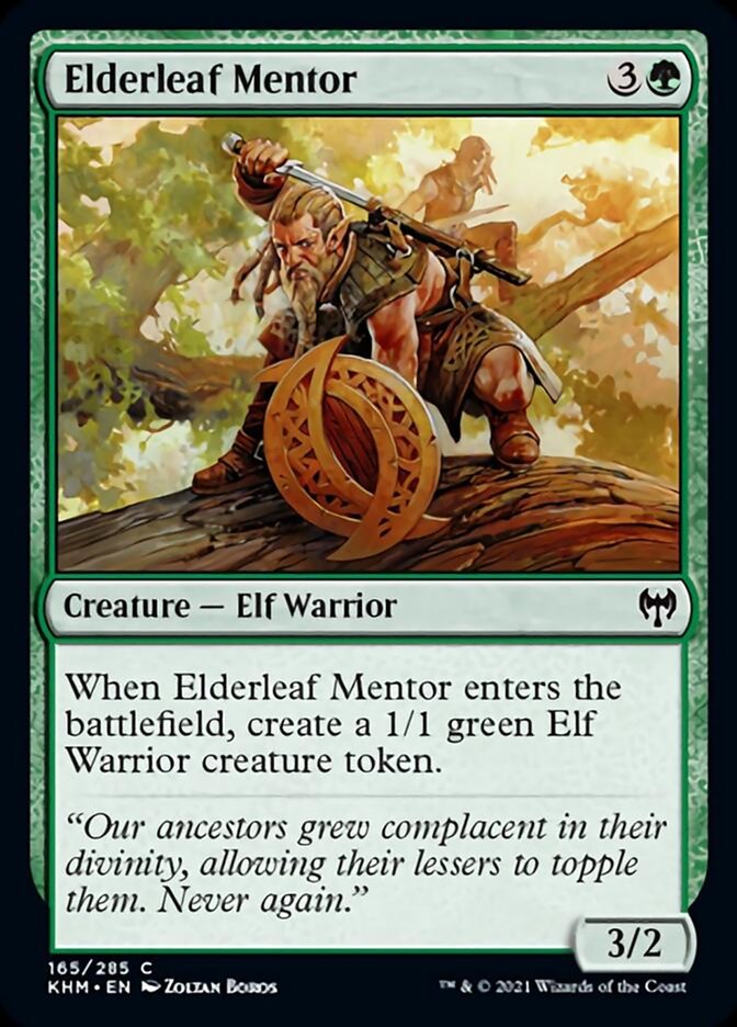 Elderleaf Mentor [Kaldheim] | Rock City Comics