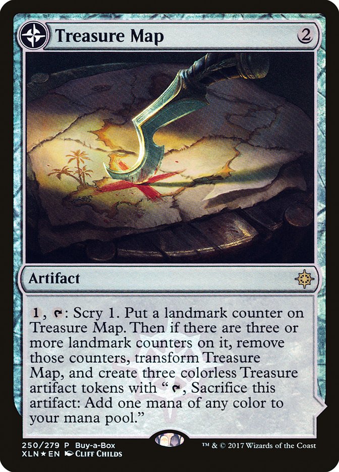 Treasure Map // Treasure Cove (Buy-A-Box) [Ixalan Treasure Chest] | Rock City Comics