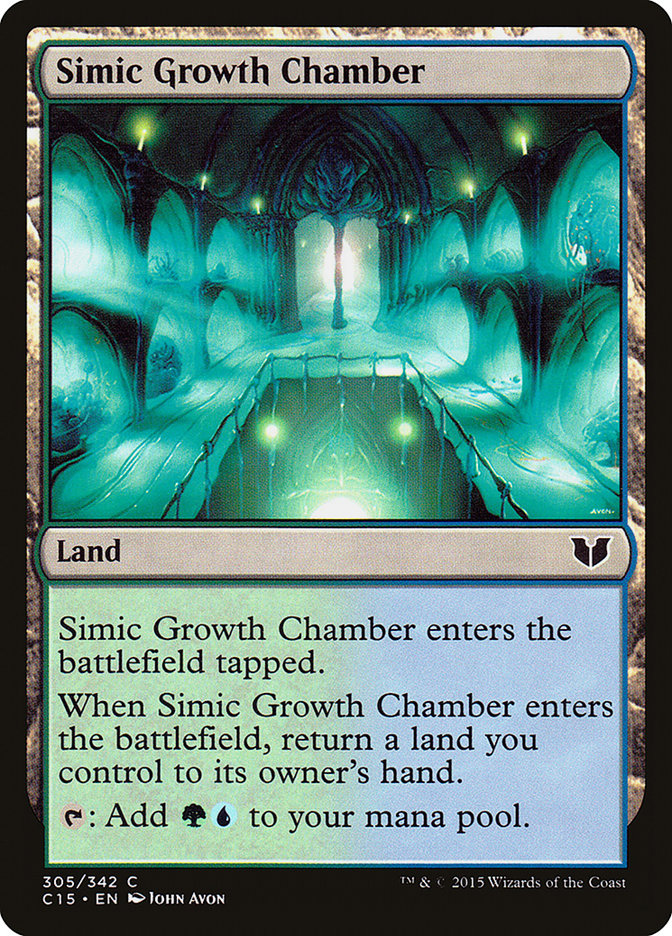 Simic Growth Chamber [Commander 2015] | Rock City Comics