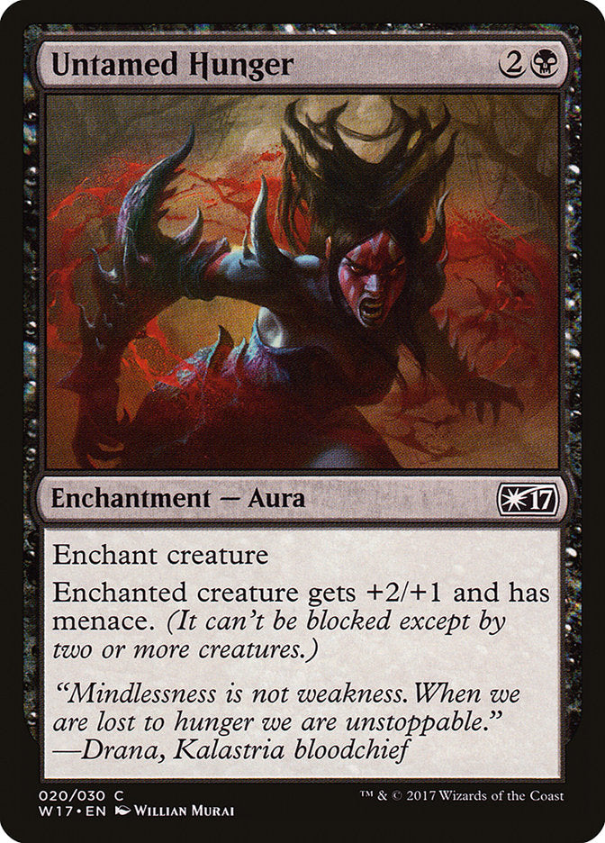 Untamed Hunger [Welcome Deck 2017] | Rock City Comics