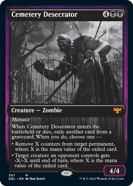 Cemetery Desecrator [Innistrad: Double Feature] | Rock City Comics