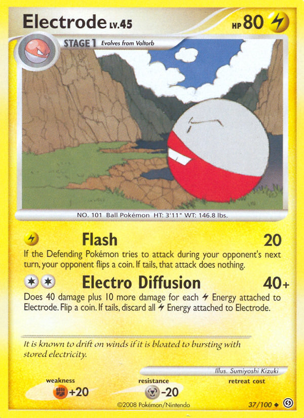 Electrode (37/100) [Diamond & Pearl: Stormfront] | Rock City Comics