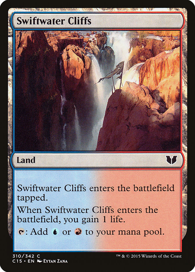 Swiftwater Cliffs [Commander 2015] | Rock City Comics