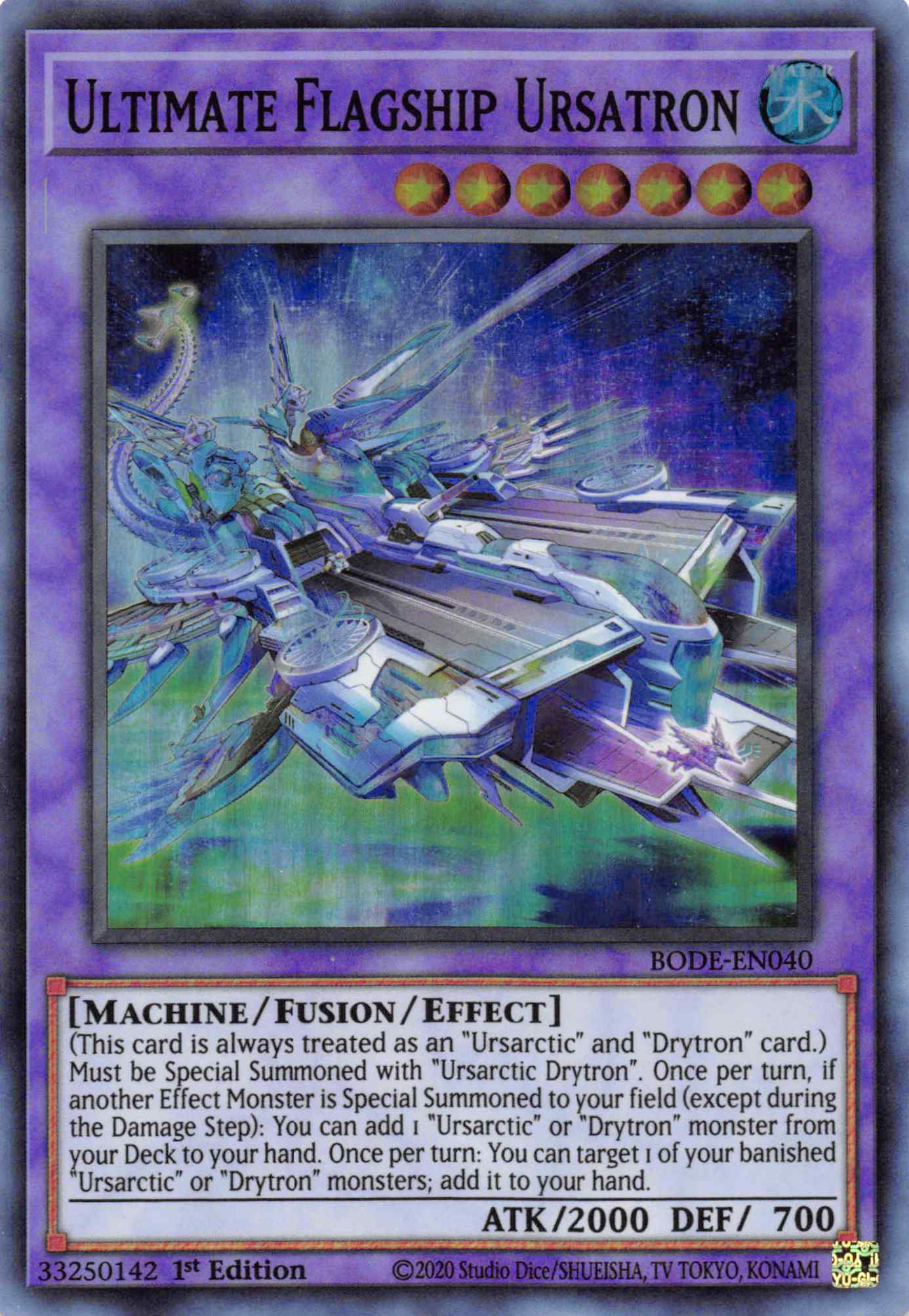 Ultimate Flagship Ursatron [BODE-EN040] Super Rare | Rock City Comics